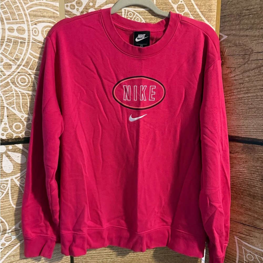 Nike Pink Crewneck Sweatshirt